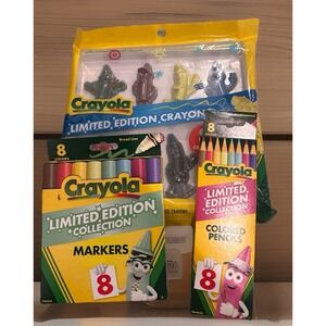 Limited Edition Crayola Collection Markers,‎ Colored Pencils & Shaped Crayons
